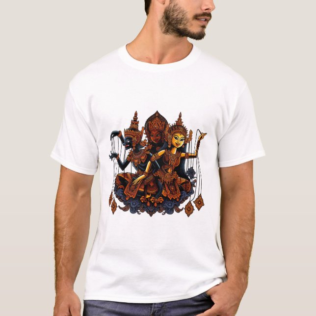 T-shirt Culture Wayang (Devant)