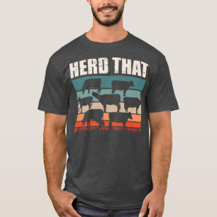 T-shirt Cultures de bétail I Vache Agriculture de vache Pu