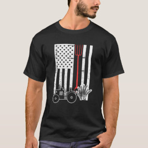 T-shirt Cultures Nourrissant Agriculture Agriculteur Vache