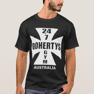 T-SHIRT CULTURISME CROISÉ DE LOGO DE L'AUSTRALIE DE