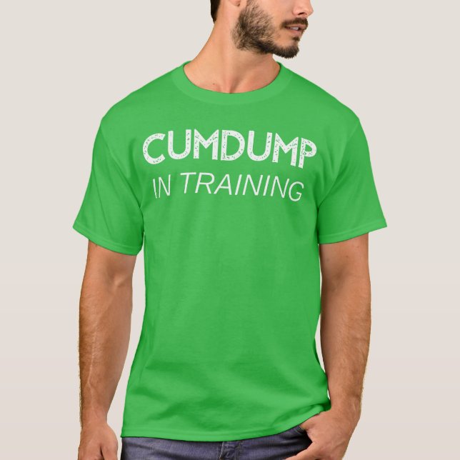 T-shirt Cumdump stagiaire garçon (Devant)