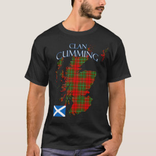 T-shirt Cumming Scottish Clan Tartan Scotland