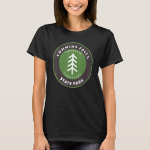 T-shirt Cummins Falls State Park Tennessee Tn Forest Badge