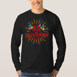 T-shirt Cumpleaños 60 Años Mujer Joyeux Anniversaire Pour 