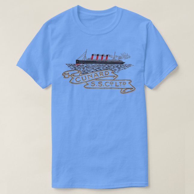 T-shirt Cunard (Design devant)