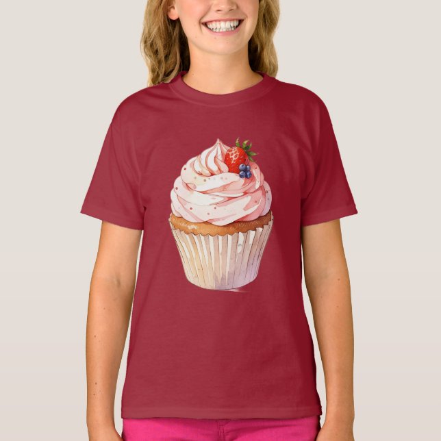 T-shirt Cupcake  (Devant)