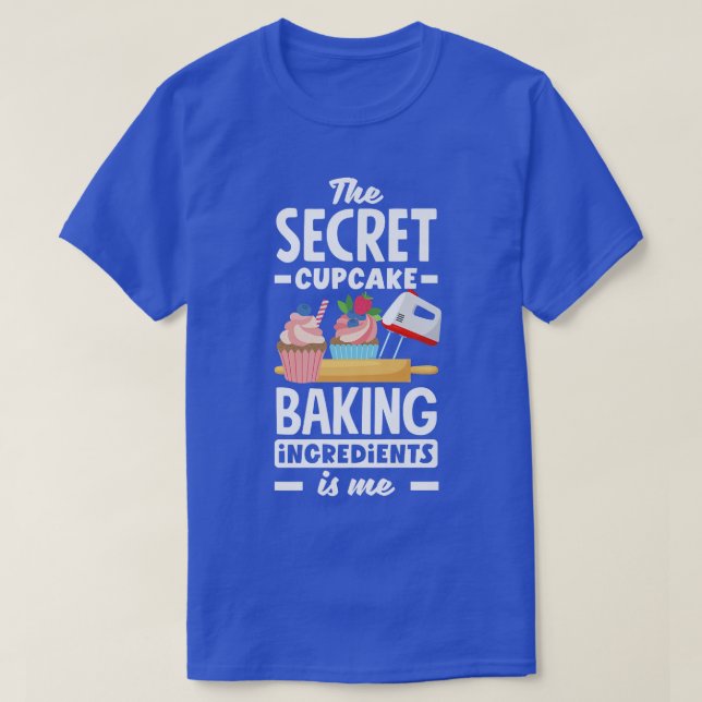 T-shirt Cupcake Baking Funky Bake Lover (Design devant)