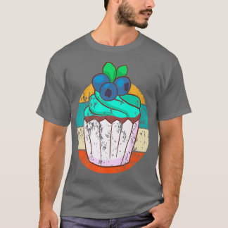 T-shirt Cupcake Boulangerie boulangerie Gâteau Vintage Rét