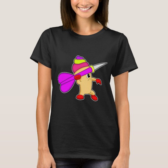 T-shirt Cupcake Darts Dart (Devant)