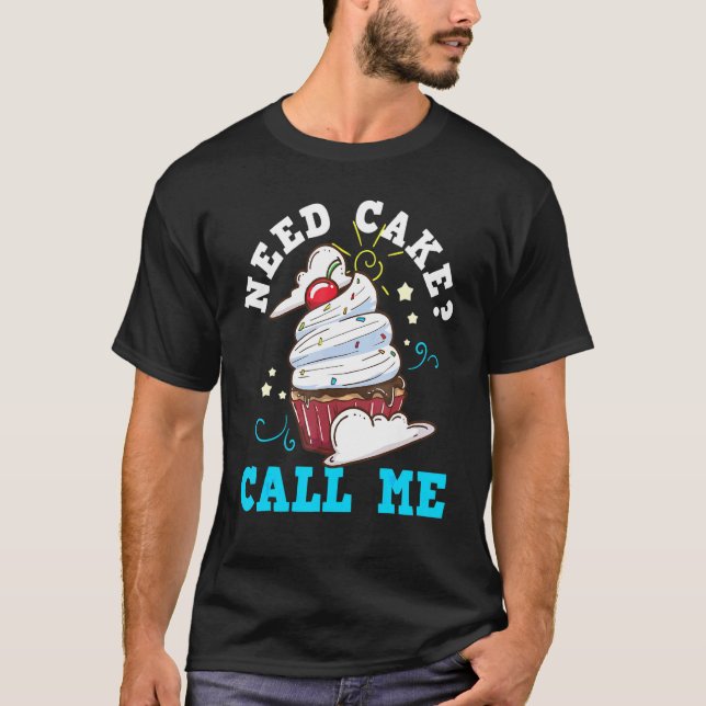T-shirt Cupcake de boulanger (Devant)