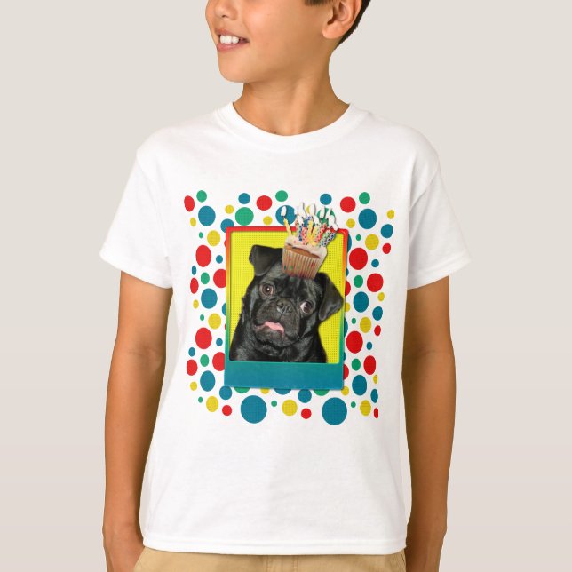 T-shirt Cupcake d'invitation - Carlin - Ruffy (Devant)