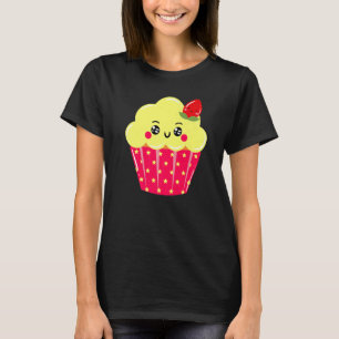 T-shirt Cupcake fraise Fée Gâteau Chef pâtisserie Baker