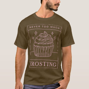 T-shirt Cupcake Frosting Muffin Sweet Dessert Baker Baking