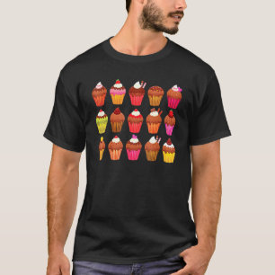 T-shirt Cupcake I Love Cupcakes Baking