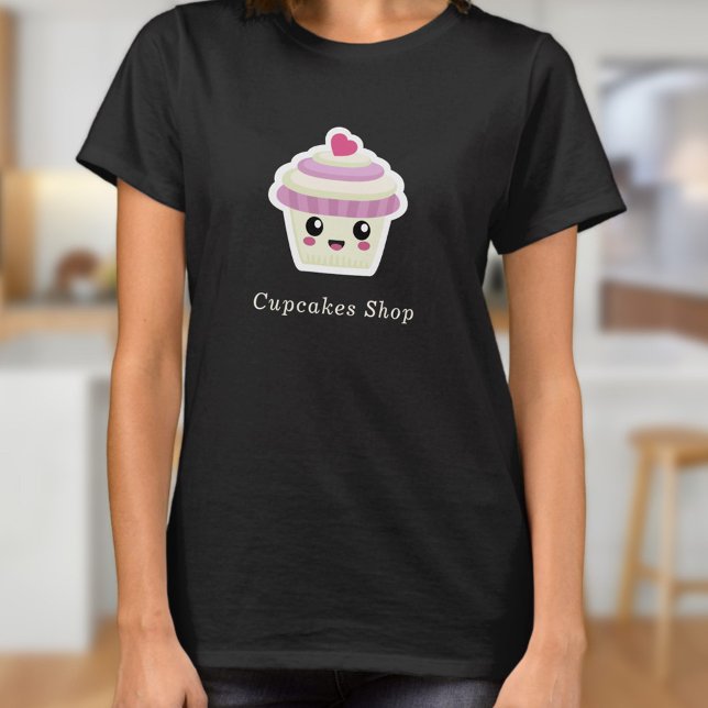 T-shirt Cupcake Kawaii (Cupcake Kawaii T-Shirt)