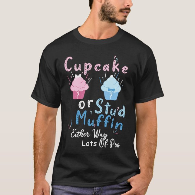 T-shirt Cupcake Ou Muffin Stud De Toutes Sortes Beaucoup D (Devant)