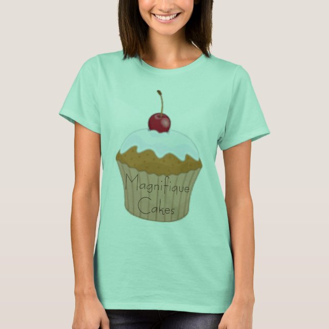 T-shirt Cupcake Ringer (Devant)