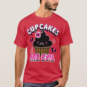 T-shirt cupcakes