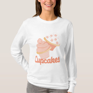 T-shirt Cupcakes à sucrerie Peachy