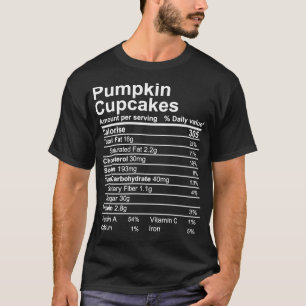 T-shirt Cupcakes citrouilles