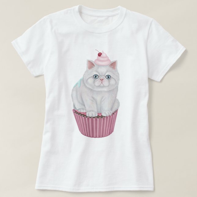 T-shirt Cupcat (Design devant)