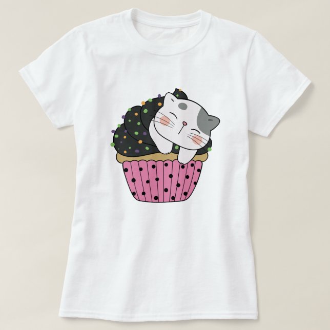 T-shirt Cupcat (Design devant)