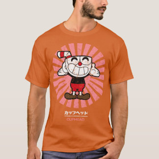 T-shirt Cuphead Retro Vintage
