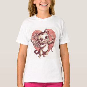 T-shirt Cupid Kitten