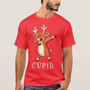 T-shirt CUPID Santas Reindees Famille Correspondant Noël