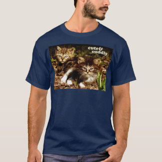 T-shirt Cupide et Cudly Vintage Kittensfull saigné