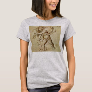 T-shirt Cupidon avec un violon par Domenico Campagnola