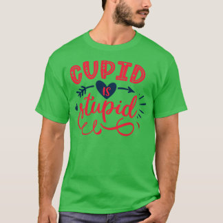 T-shirt Cupidon est stupide 1