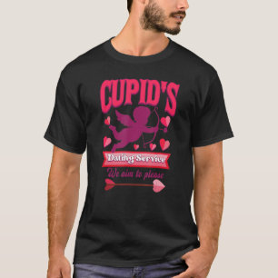 T-shirt Cupidon's Dating Service Coeur Valentine's D
