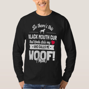 T-shirt Cur à bouche noire  1