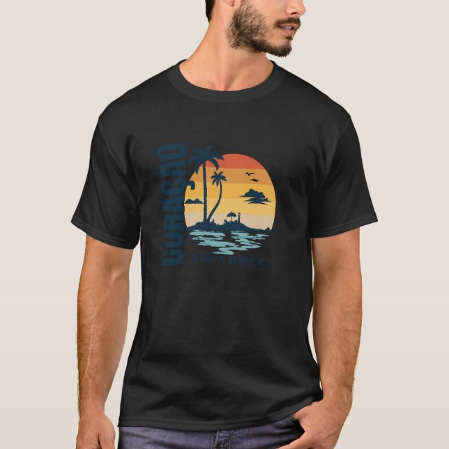 T-shirt Curaçao Curacao (Devant)