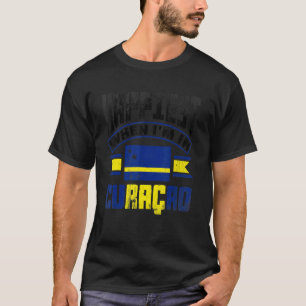 T-shirt Curacao Curacaoan Curacao Drapeau Le Plus Heureux