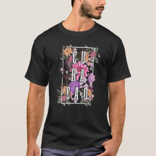 T-shirt Curacao Fleurs Vintages Floral 1