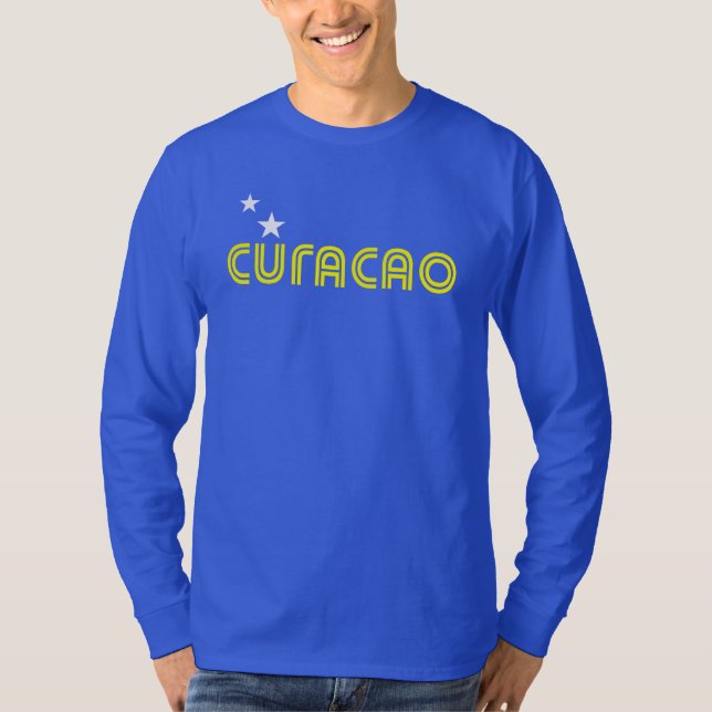 T-shirt Curacao Retro (Devant)