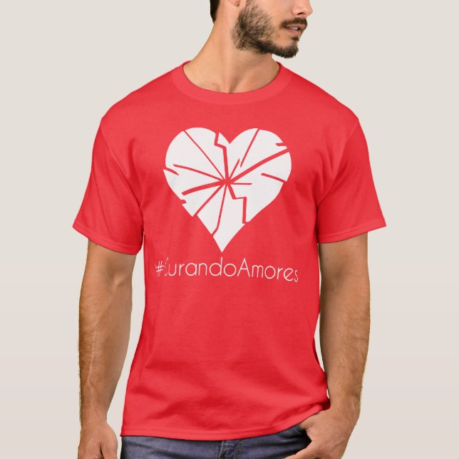 T-shirt Curando Amores grand (Devant)