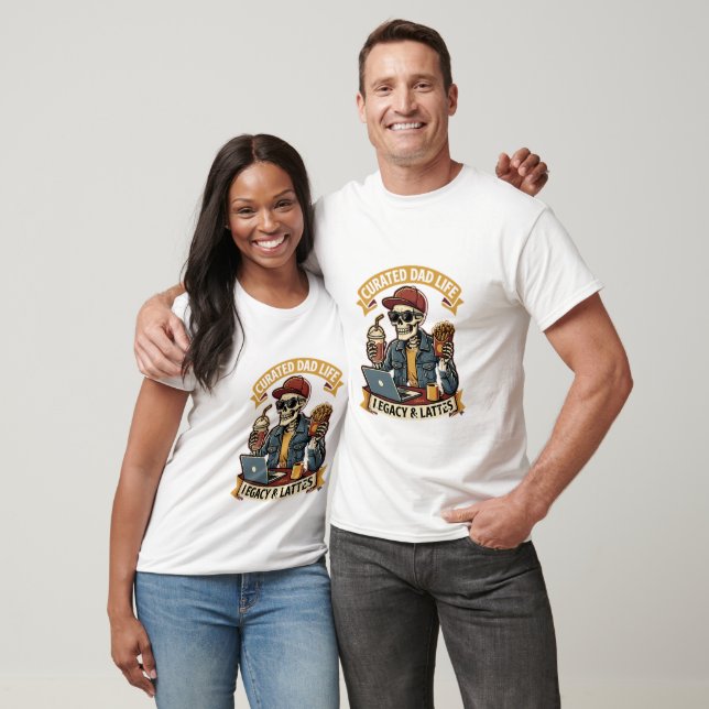 T-shirt Curated Dad Life (Unisexe)
