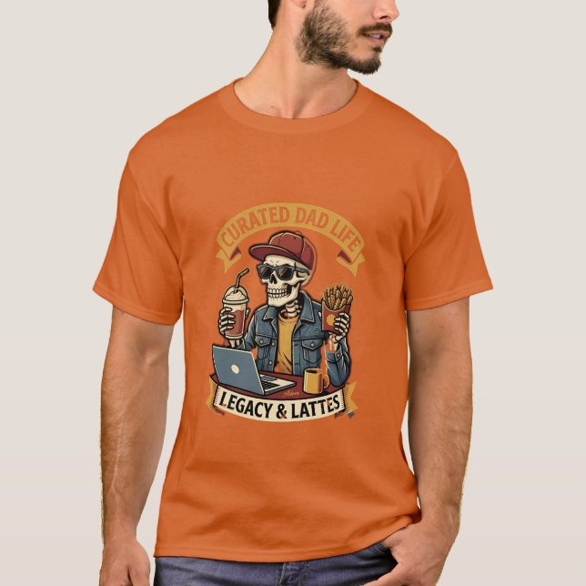T-shirt Curated Dad Life (Devant)