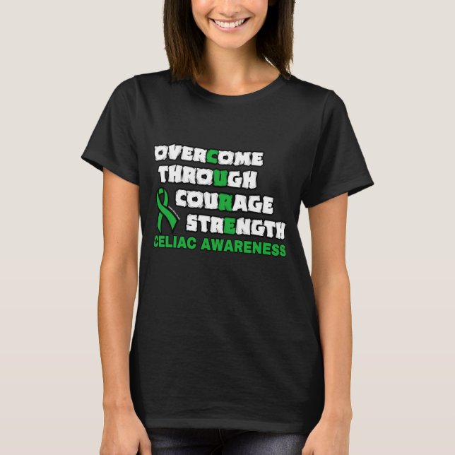 T-shirt CURE...Celiac (Devant)