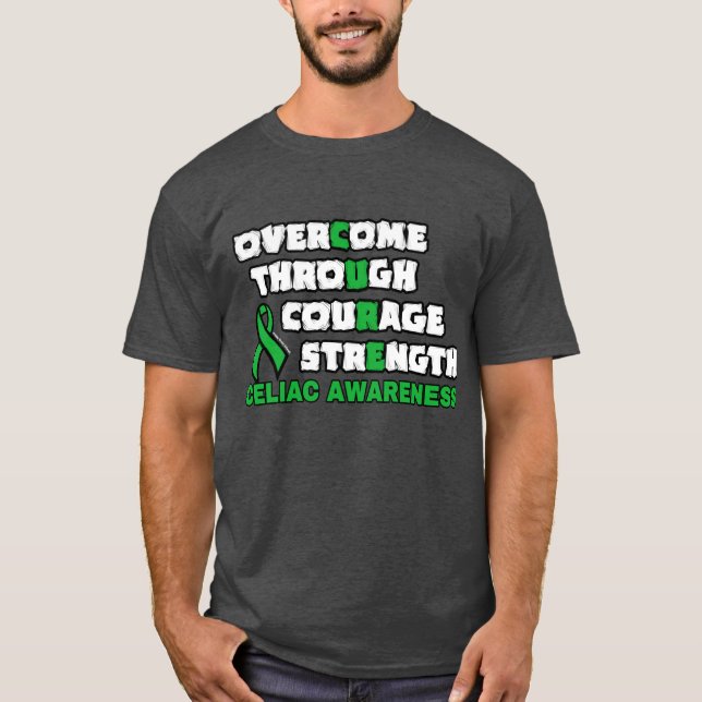 T-shirt CURE...Celiac (Devant)