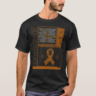 T-shirt Cure de sensibilisation à la MPOC Beurre à ruban o