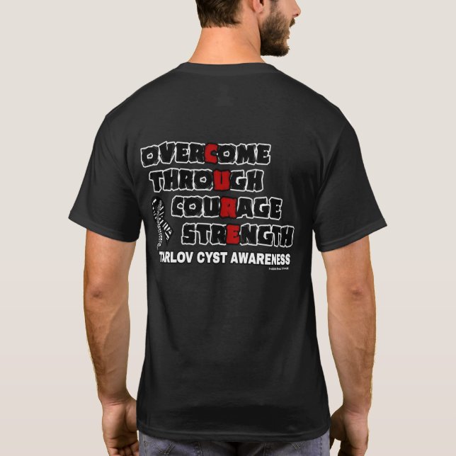 T-shirt CURE...Tarlov Cyst (Dos)