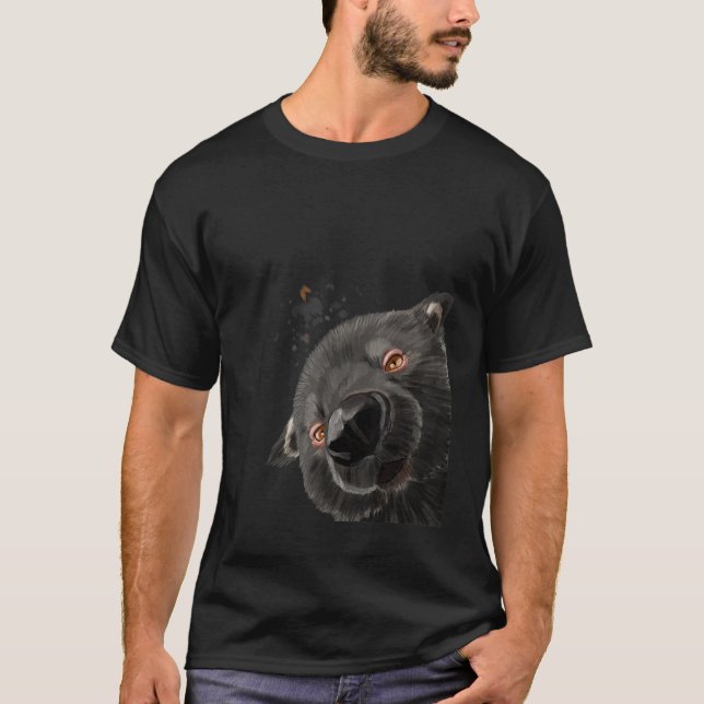 T-shirt Curieux Binturong (Devant)