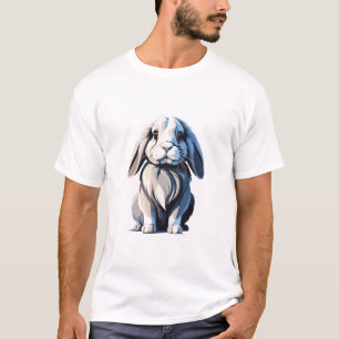 T-shirt Curieux Cottontail