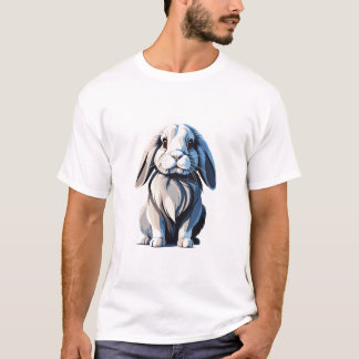 T-shirt Curieux Cottontail
