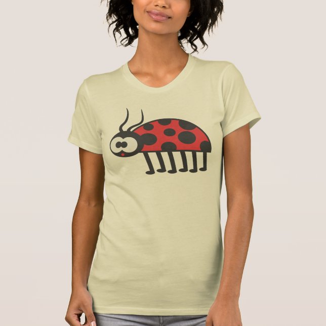 T-shirt Curieux Ladybug (Devant)
