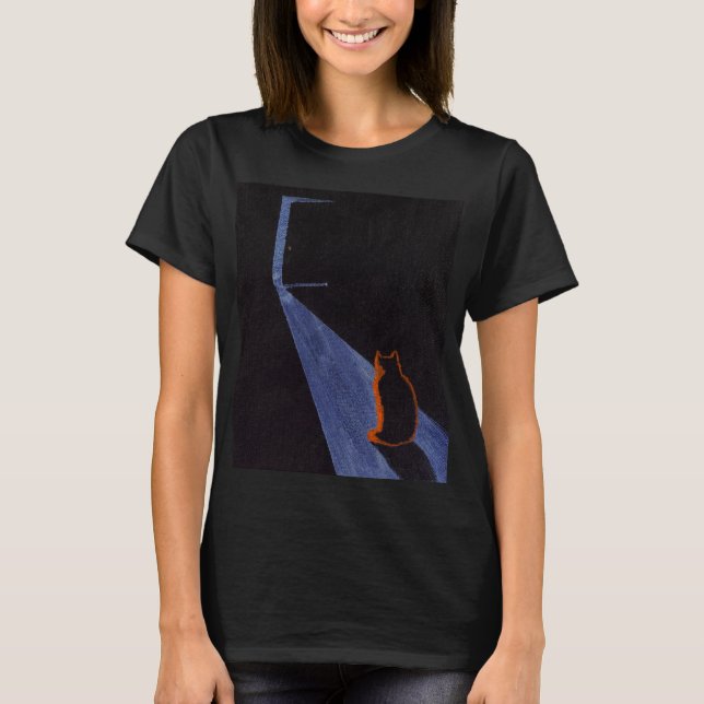 T-shirt "Curiosité. . ." par Lynn J Rust, 2023 (Devant)